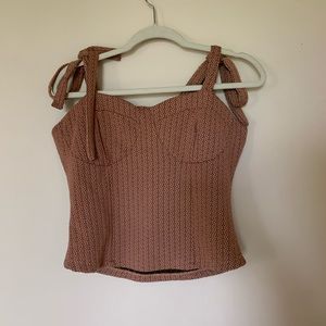 Corset Tie Top